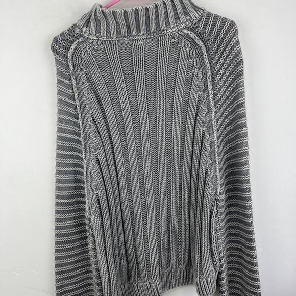 Free People Sweetheart Mock Neck Drop Dolman Sweater Womens Size S - Picture 7 of 10